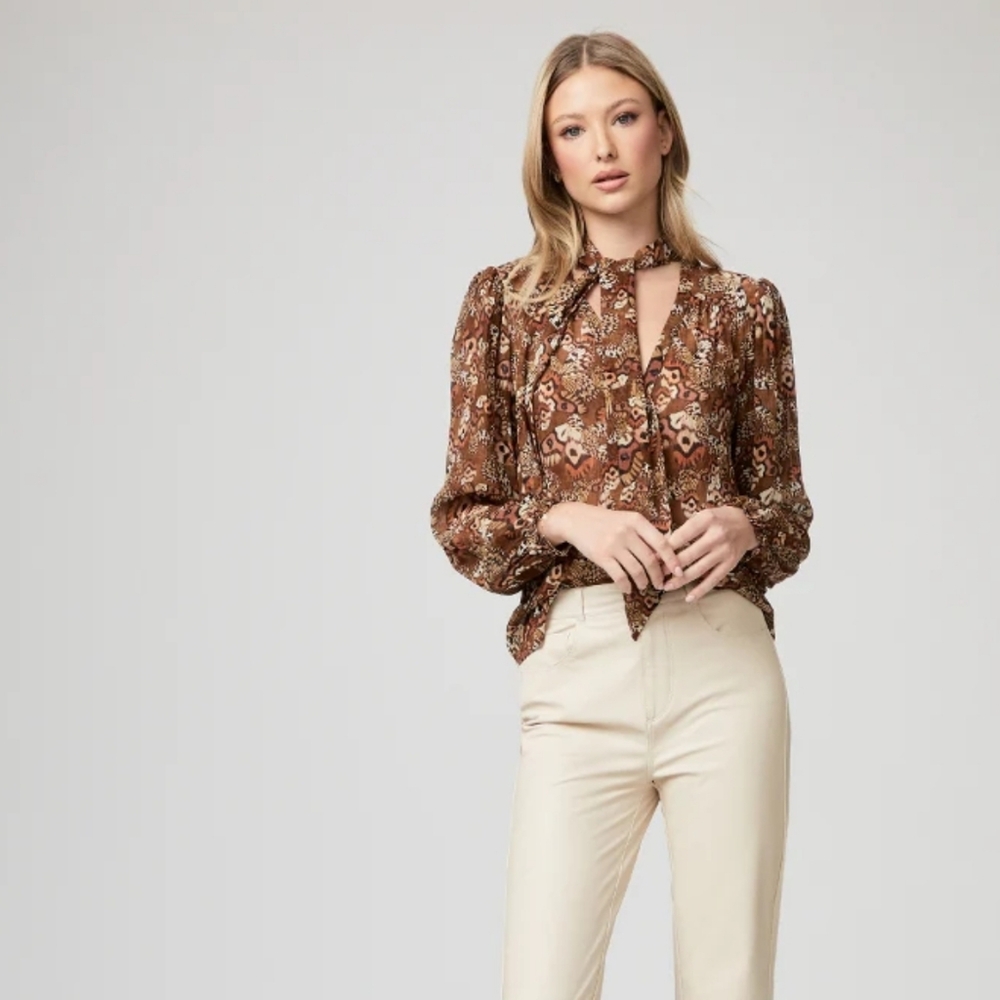 NWT Marcela silk blouse